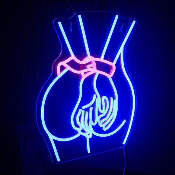 Lady Neon Sign for Bedroom Led Light Room Home Party Art Decor,Bar,Club - Picture 2 of 9